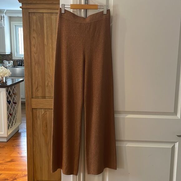 Alc. Quentin pants in toffee/rose gold new no tags luxurious joggers - Picture 9 of 11